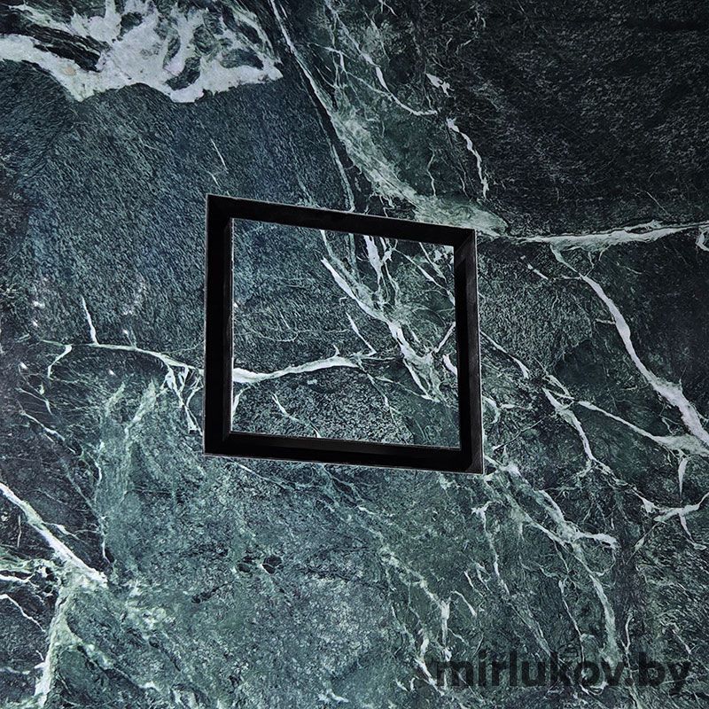 Решетка + вентилятор Keramo-M Black 240x240 / STILL-B 125CH (датчик влажности) детальное фото