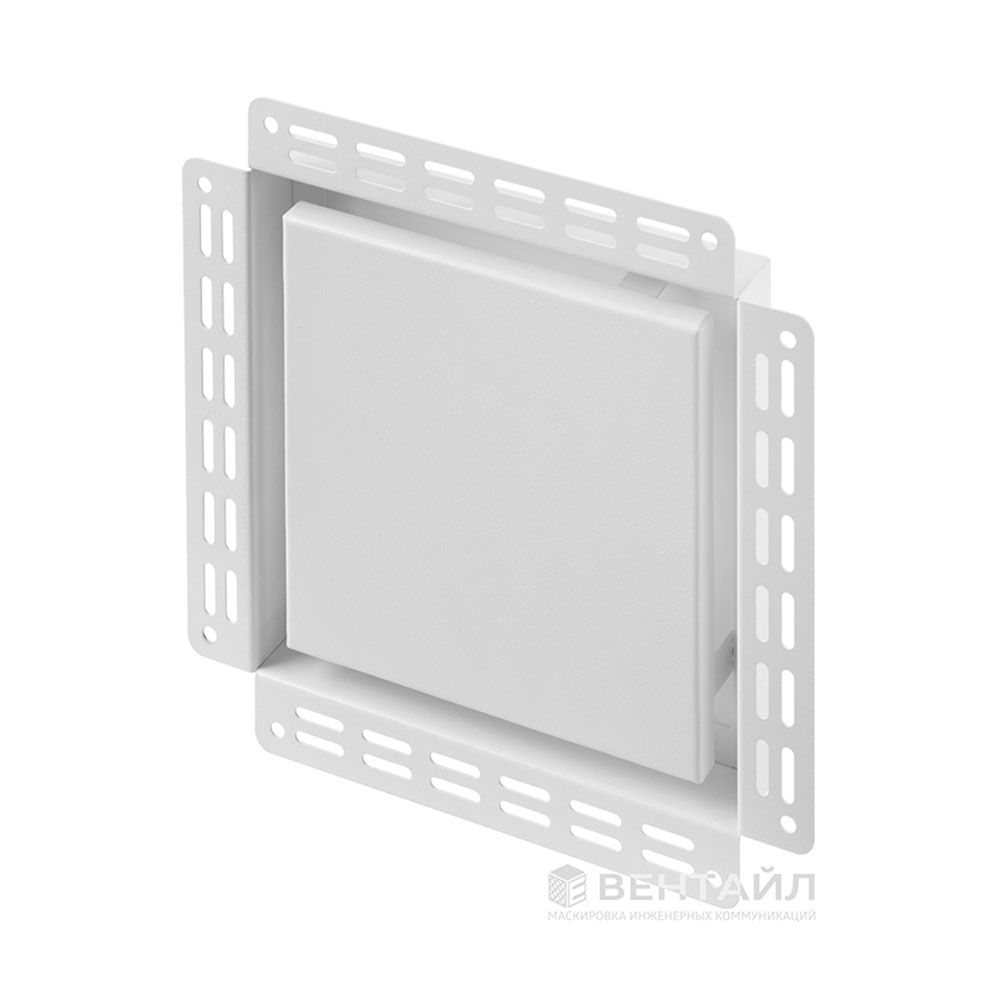 Вентиляционная решетка VRW 200x200 Paint / SLIM 4C (белая) детальное фото