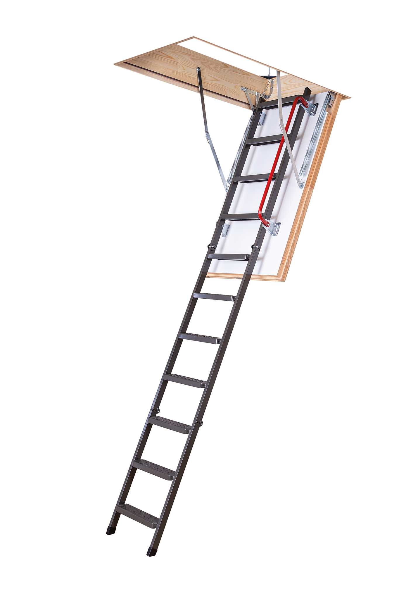 Лестница чердачная металлическая Fakro LTM 60x120x280 детальное фото
