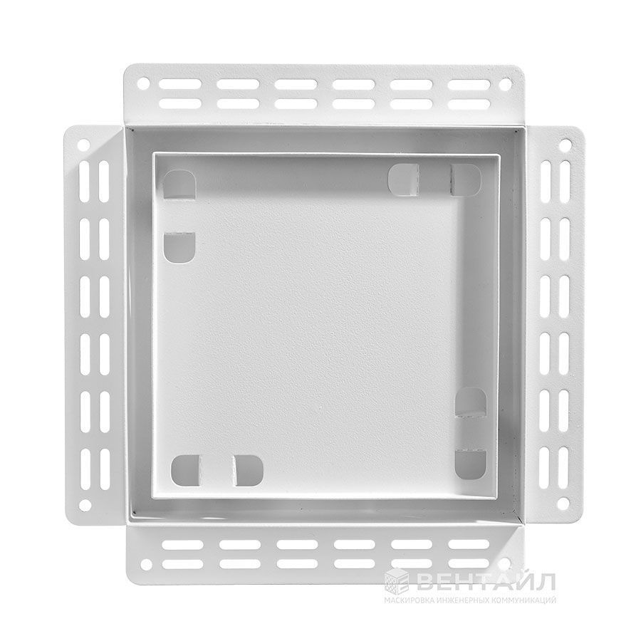 Вентиляционная решетка VRW 200x200 Tile / SLIM 4C (белая) детальное фото