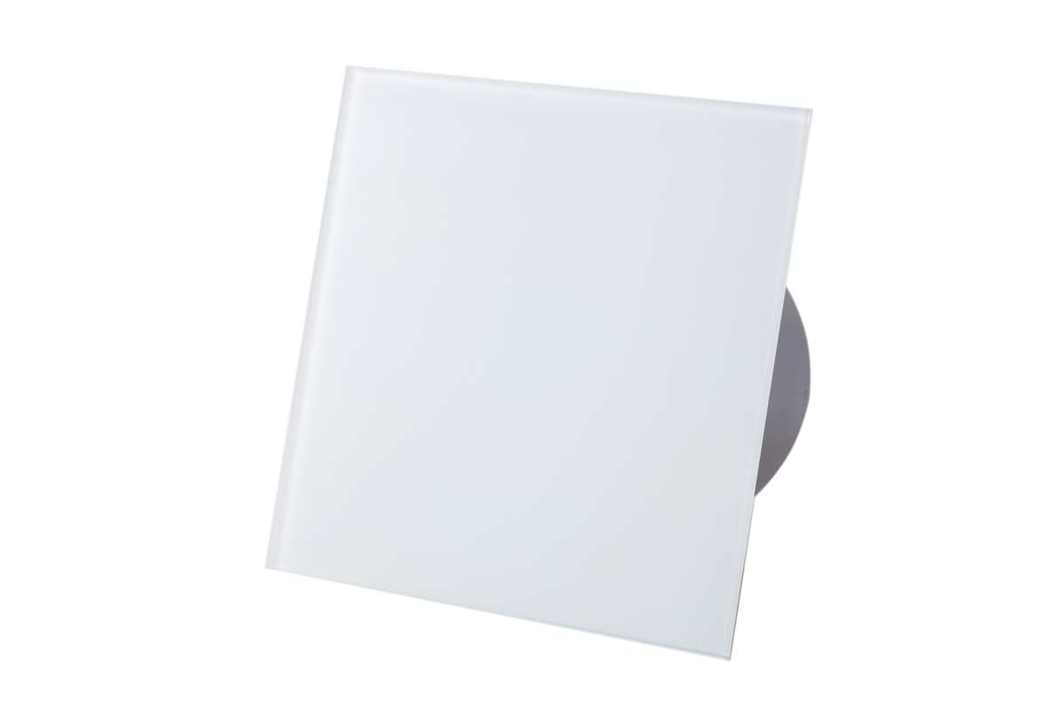Вентилятор вытяжной Awenta System+ Turbo 125H Trax Glass Bialy Mat / KWT125H-PTG125 детальное фото