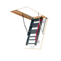 Лестница складная металлическая Fakro Komfort LMK 70x120x280 детальное фото