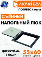 Напольный люк со съемной крышкой Погребок Мини 55х60 детальное фото