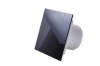 Вентилятор вытяжной Awenta System+ Turbo 125W Trax Glass Czarny Polysk / KWT125W-PTGB125P детальное фото