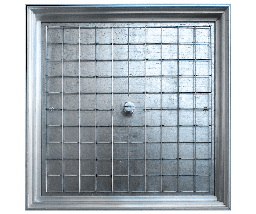 Напольный люк Alkraft Инспектор 80x80 детальное фото