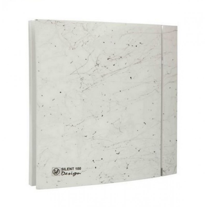 Вентилятор SILENT-100 CZ MARBLE WHITE DESIGN – 4C детальное фото