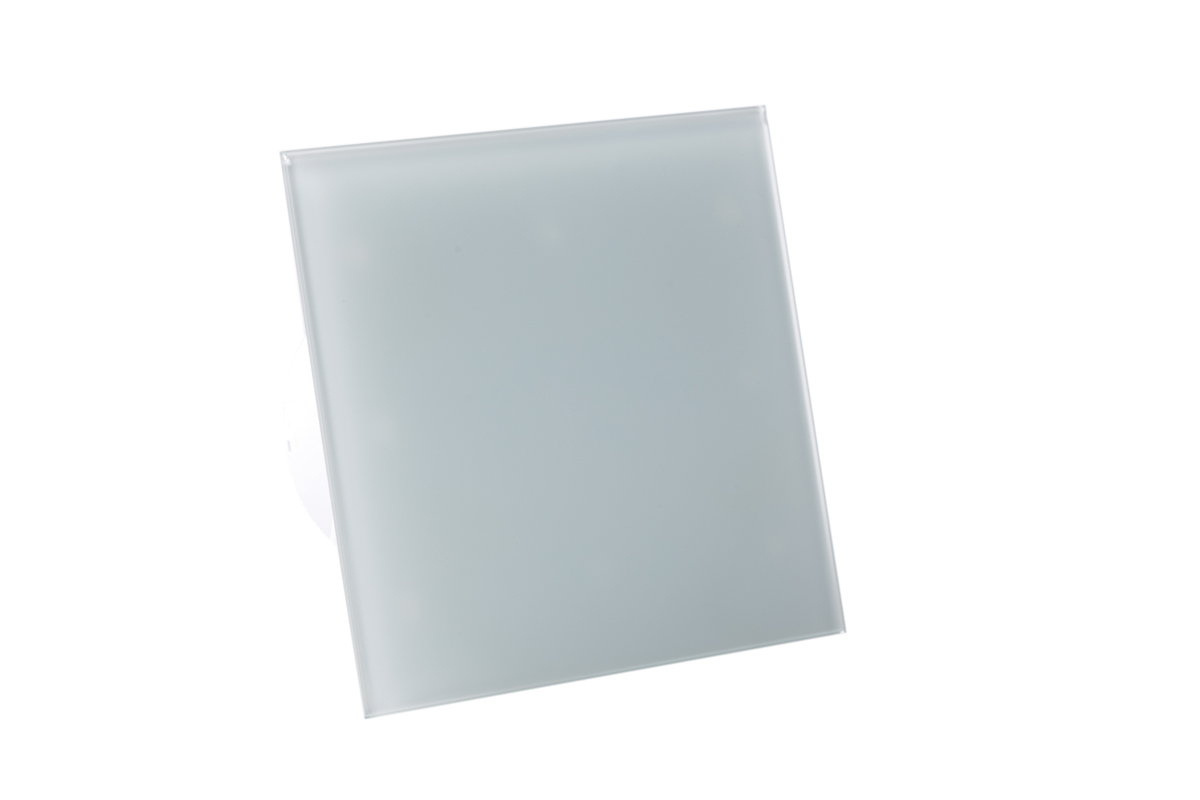 Вентилятор вытяжной Awenta System+ Turbo 125H Trax Glass Bialy Mat / KWT125H-PTG125 детальное фото