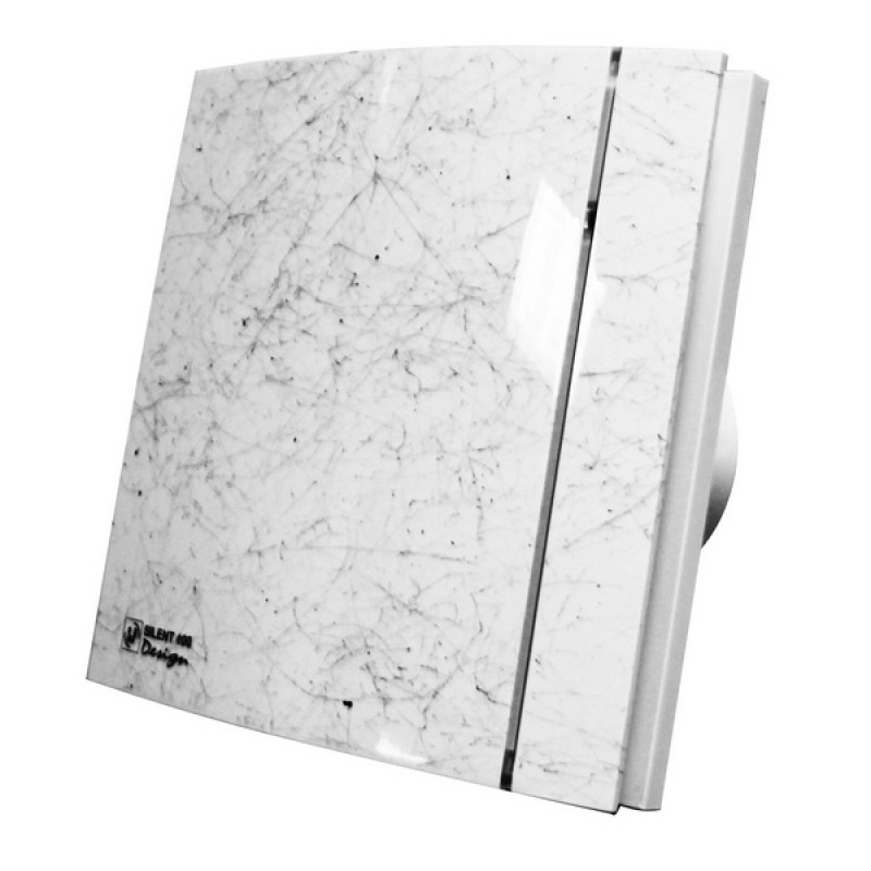 Вентилятор SILENT-100 CZ MARBLE WHITE DESIGN – 4C детальное фото
